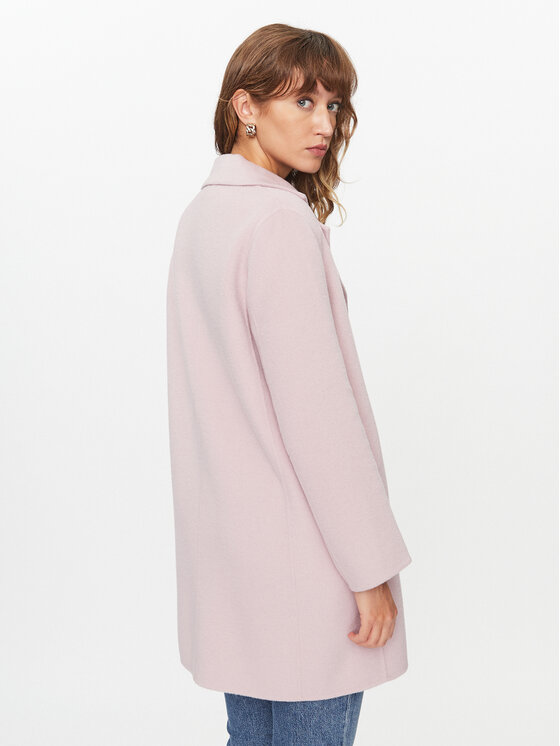 Marella Marella Gyapjú kabát Betel 2330161138200 Rózsaszín Regular Fit