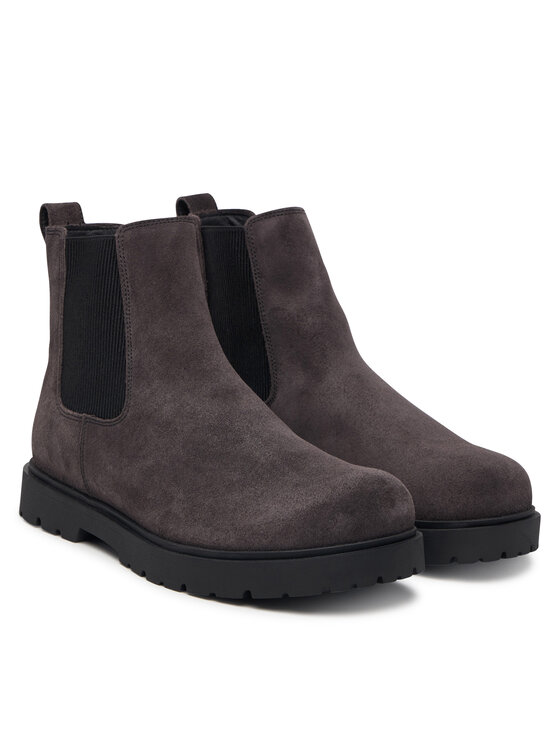 Birkenstock Birkenstock Боти тип челси Highwood Slip On 1033157 Тъмносив
