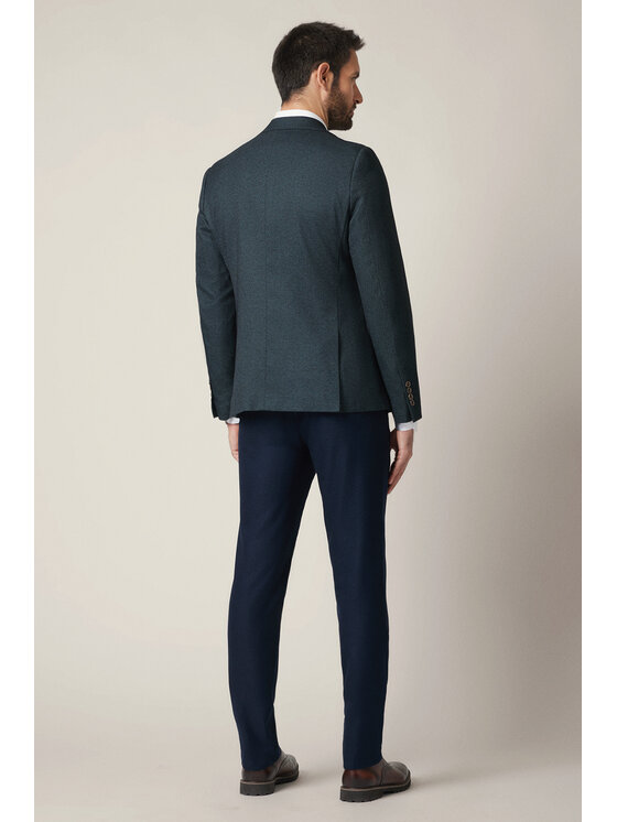 Lancerto Lancerto Marynarka Lovere MA131225000003 Zielony Slim Fit
