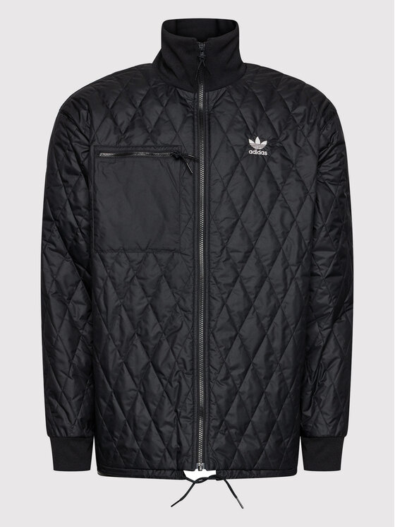 Adidas quilted bomber jacket mens cheap