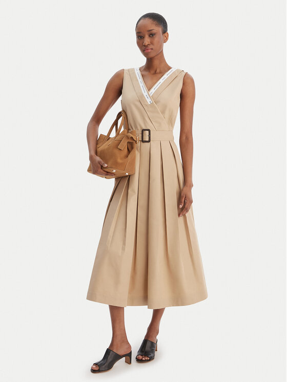 Weekend Max Mara Weekend Max Mara Igapäevane kleit Cono 2615221021 Beež Regular Fit