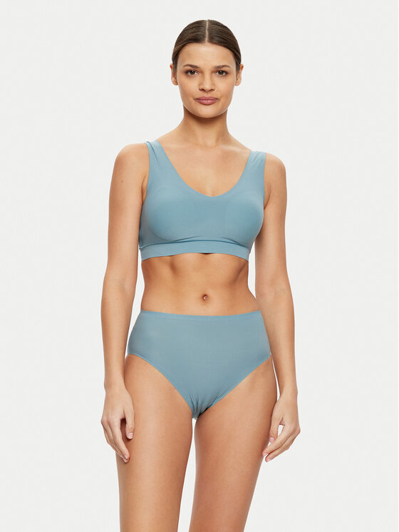 Chantelle Chantelle Mutande classiche a vita alta Soft Stretch C106C7 Grigio