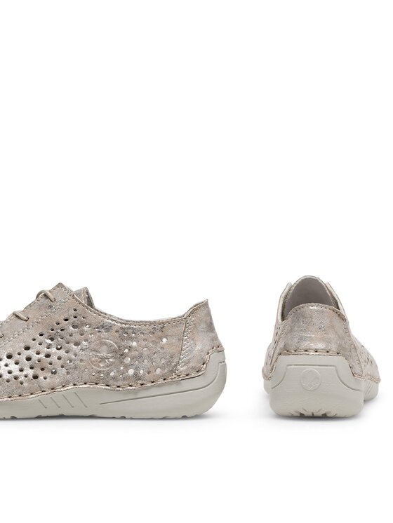 Rieker Rieker Halbschuhe 52534-90 Goldfarben