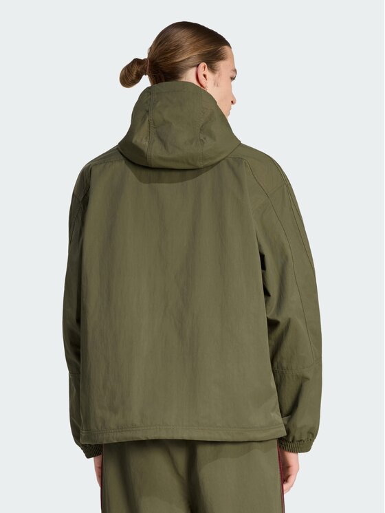 adidas adidas Kurtka przejściowa 161849 Zielony Loose Fit