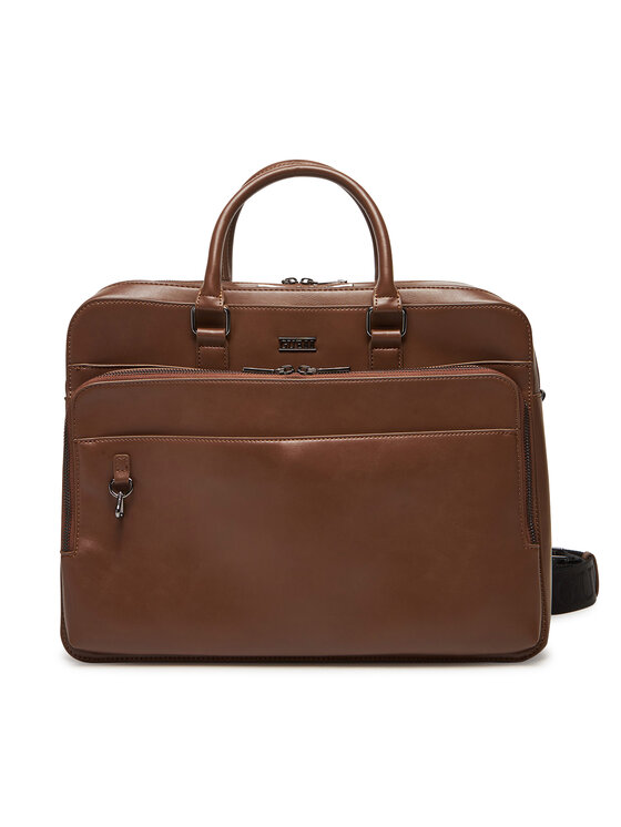 Guess Guess Brašna na notebook HMBOCA P5338 Hnědá