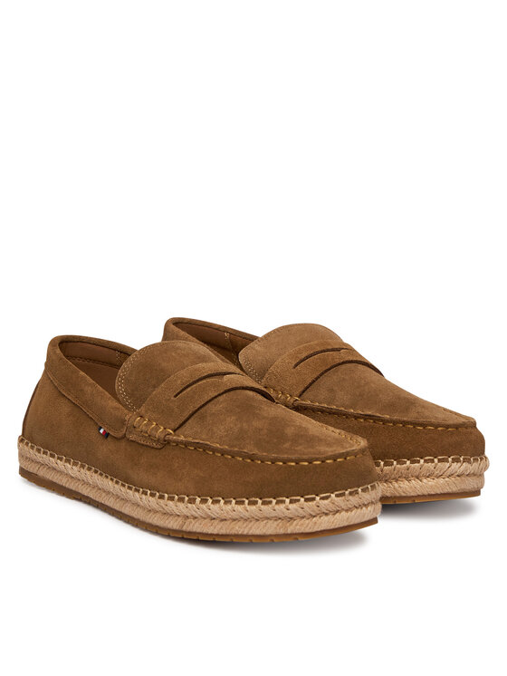Tommy Hilfiger Tommy Hilfiger Espadrilles Flexible Hilfiger Sde Espadrille FM0FM05794 Barna