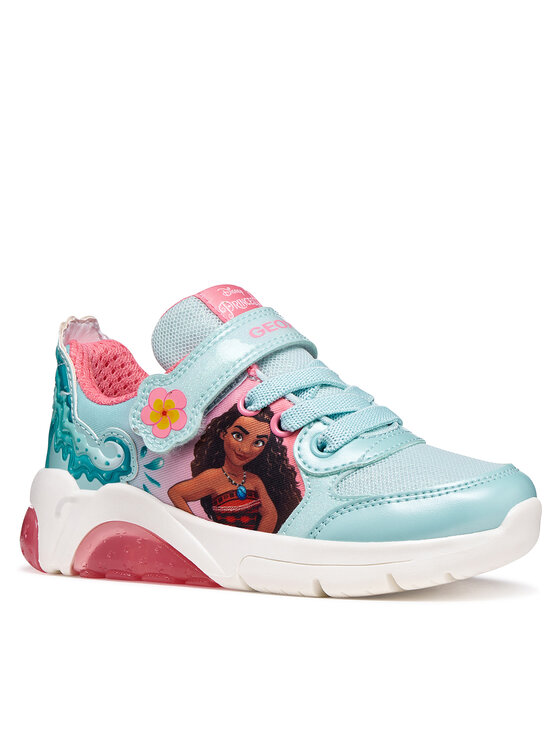 Geox Geox Sneakersy J Fadinlight Girl J65M4D 0ANKC C3B7G D Tyrkysová
