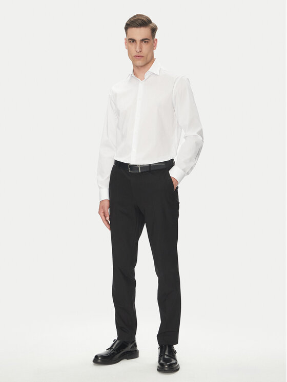 Calvin Klein Calvin Klein Košeľa Essential LV019EU001 Biela Regular Fit