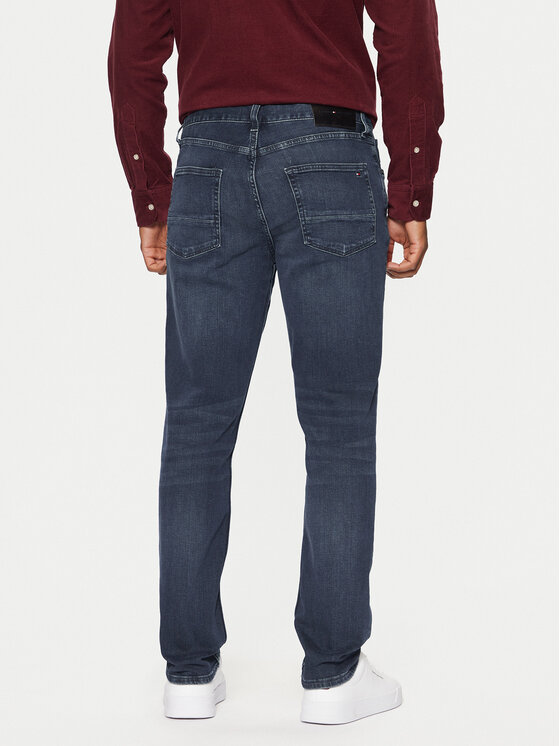 Tommy Hilfiger Tommy Hilfiger Blugi Denton MW0MW39035 Albastru Straight Fit
