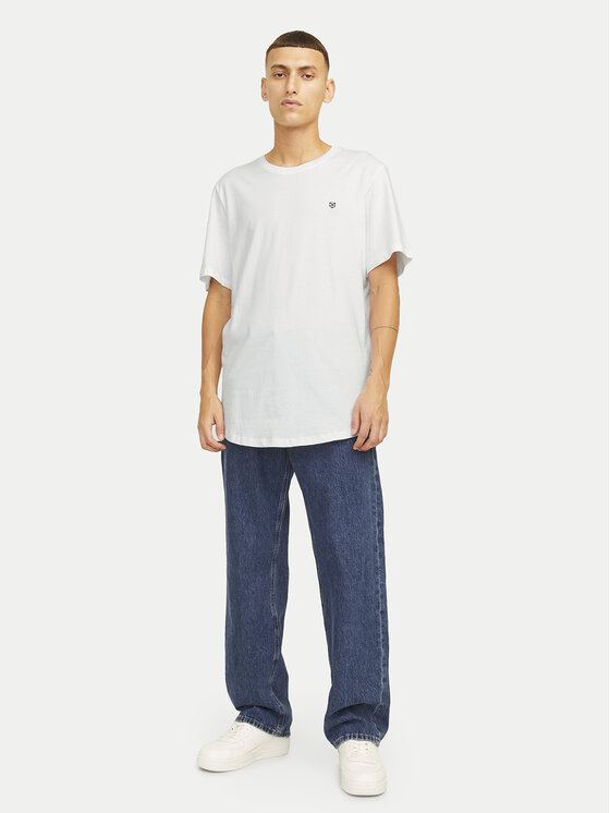 Jack&Jones Jack&Jones Set 5 majic s kratkimi rokavi Brody 12190468 Pisana Regular Fit