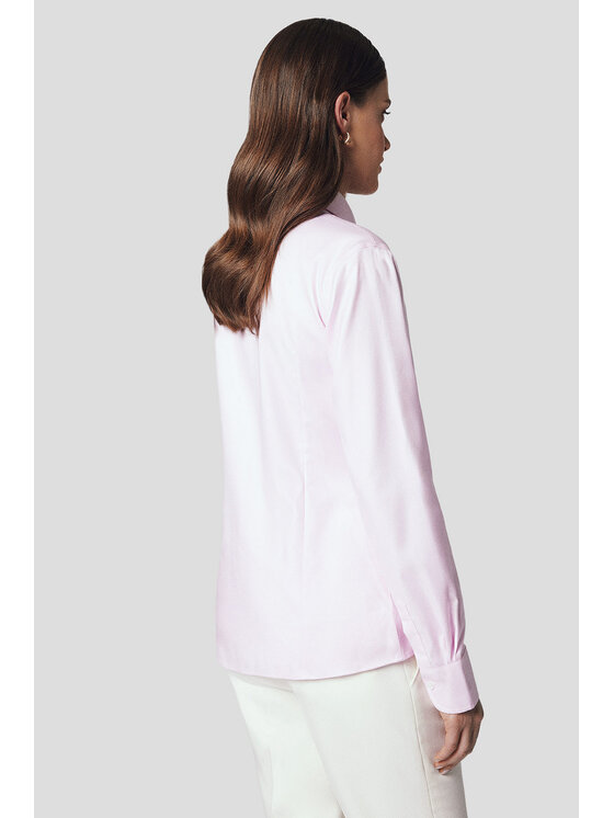 Lancerto Lancerto Koszula Koszula Damska Różowa Bawełniana Varda Slim KO073224000069 Różowy Slim Fit