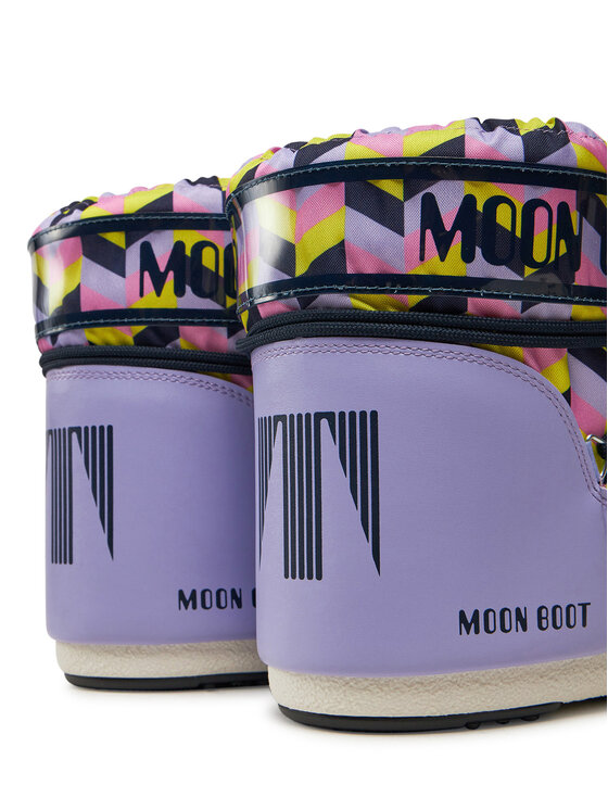 Moon Boot Moon Boot Μπότες Χιονιού Mb Icon Low Optical 80D1409550 Μωβ