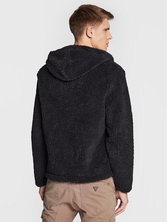 Napapijri Napapijri Fliso džemperis Burgee NP0A4GJ3 Juoda Regular Fit
