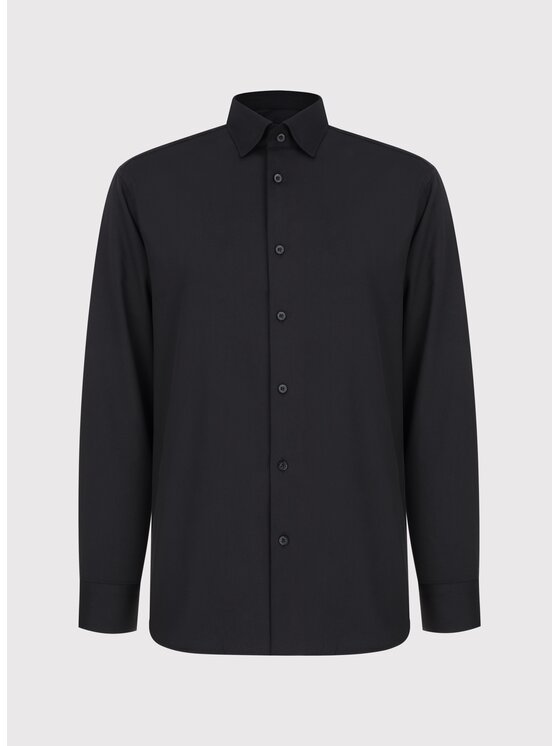 Pako Lorente Pako Lorente Koszula P000B-1X-012 Czarny Regular Fit