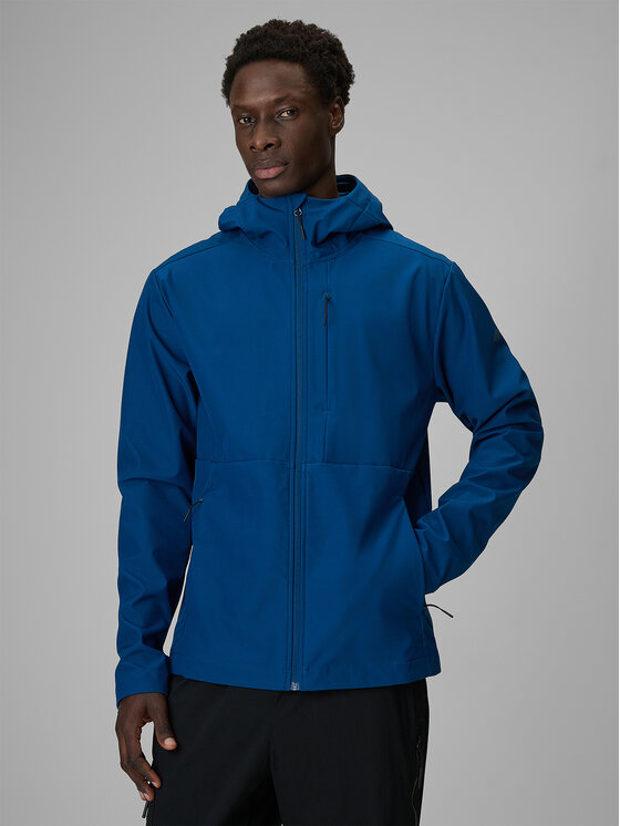 4F 4F Kurtka przejściowa CITY JACKETS Turkusowy Regular Fit