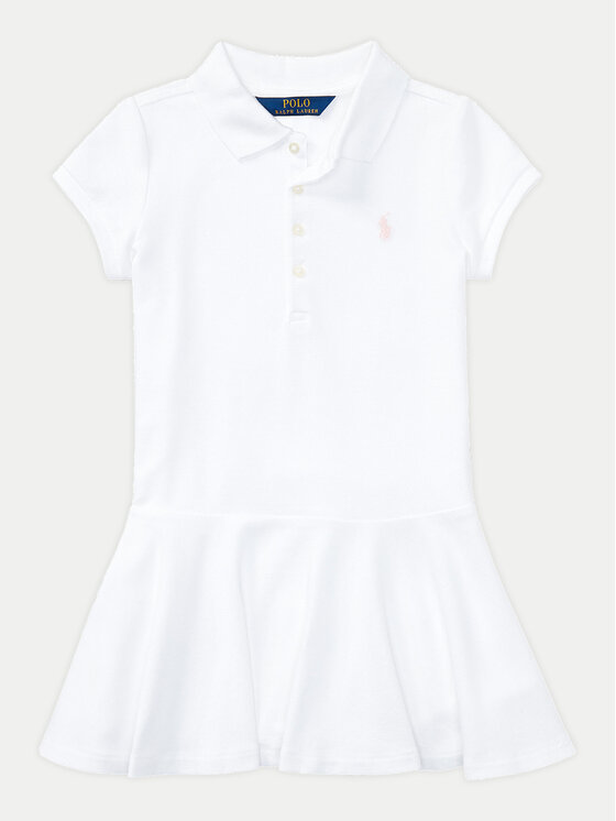 Polo Ralph Lauren Polo Ralph Lauren Rochie de zi 313624740003 Alb Regular Fit