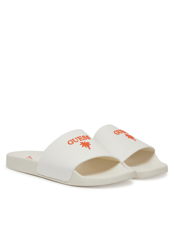 Guess Guess Şlapi F5GZ05 BB00F Alb