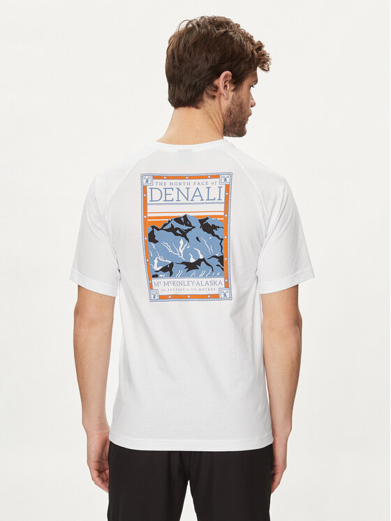 The North Face The North Face T-Shirt NF0A87NU Biały Regular Fit