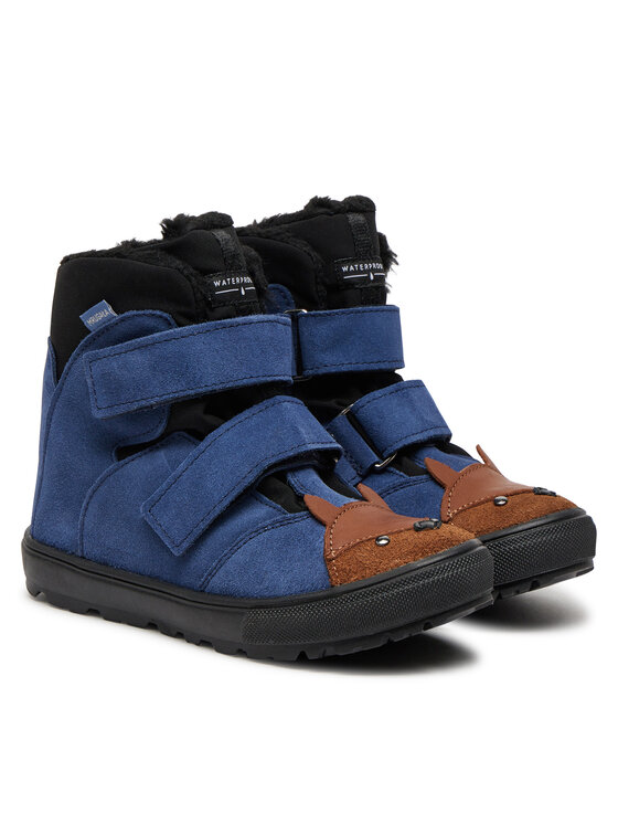 Mrugała Mrugała Schneeschuhe MALI 7351/4-63 Dunkelblau