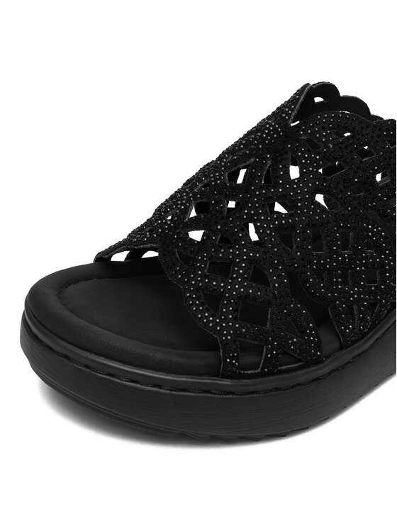 Rieker Rieker Pantoletten CEO-V1789-00 Schwarz