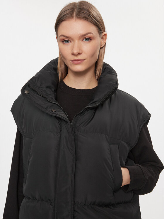 Brave Soul Brave Soul Veste LJK-ISABLK Melns Regular Fit