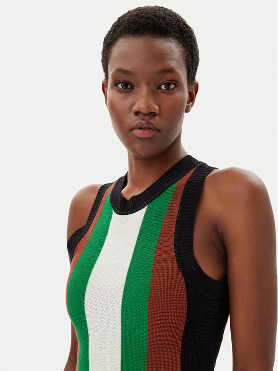 Silvian Heach Silvian Heach Vestito di maglia GPP25026VE Verde Regular Fit
