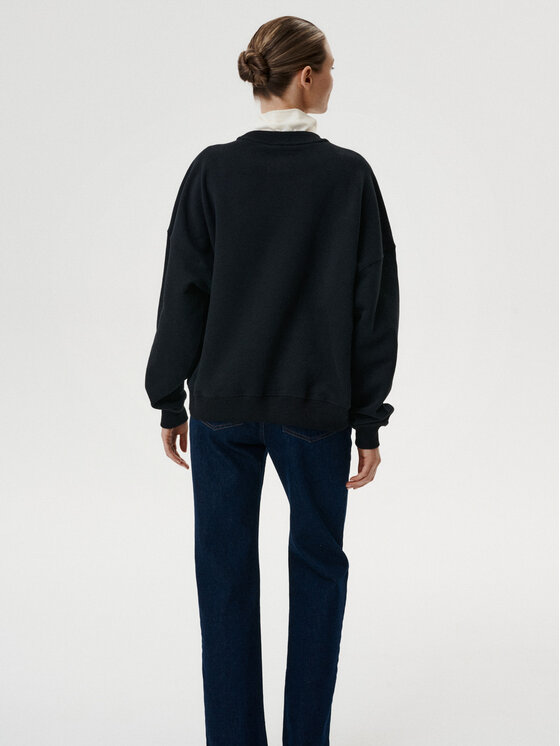 MARI PRETI MARI PRETI Felpa Onera Nero Oversize