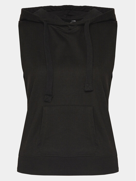 Brave Soul Brave Soul Bluza LSS-605FALLONBLK Czarny Straight Fit