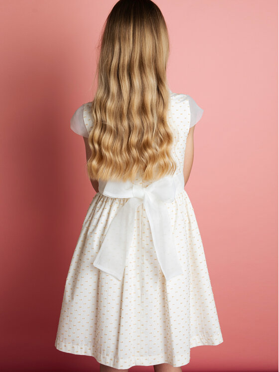minimi minimi Sukienka elegancka 11/22 Écru Regular Fit