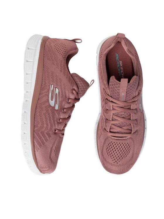 Skechers Skechers Sneakersy Get Connected 12615/MVE Różowy