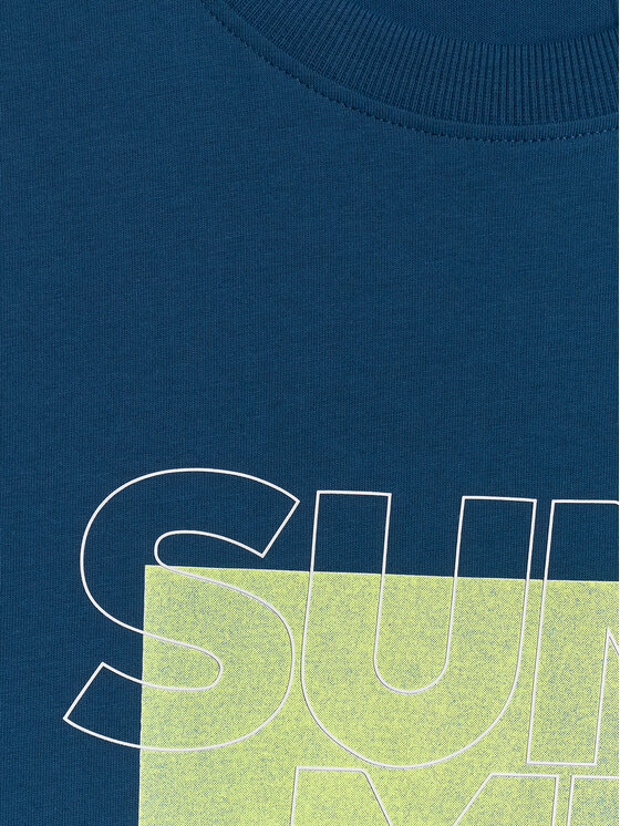 4F 4F T-shirt BEACHWEAR Turchese Regular Fit