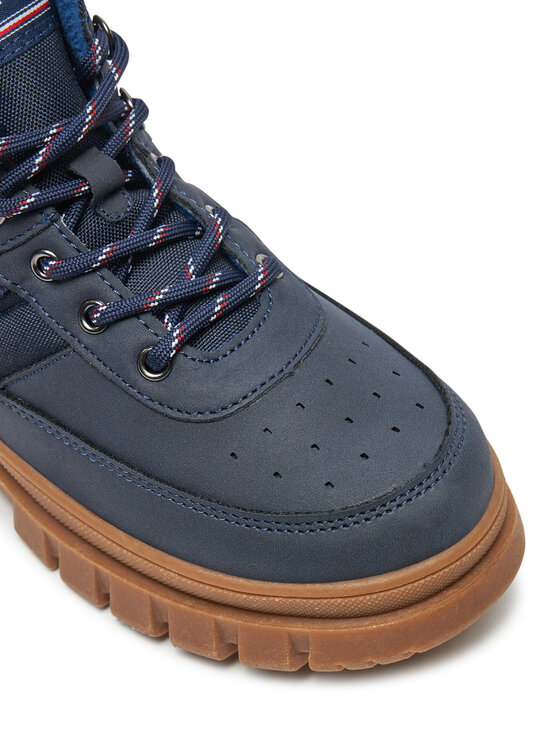 Tommy Hilfiger Tommy Hilfiger Bakancs Lace-Up Bootie T3X5-33707-1492 S Sötétkék