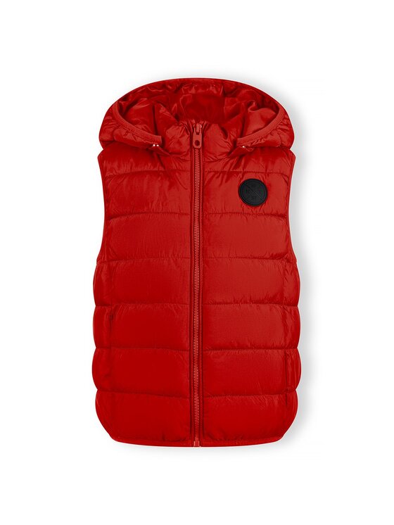 MINOTI MINOTI Kamizelka 17GILET 3 Czerwony Regular Fit