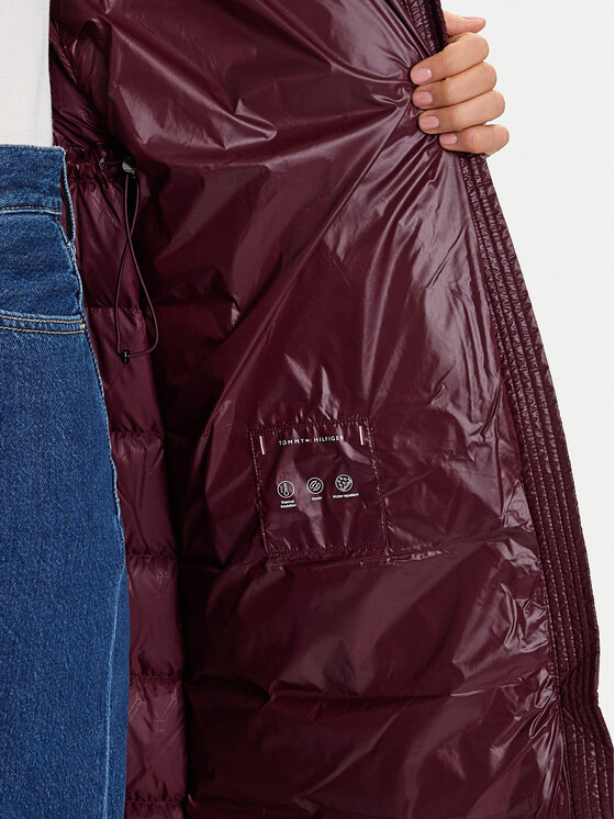 Tommy Hilfiger Tommy Hilfiger Žieminis paltas WW0WW47356 Vyšninė Regular Fit