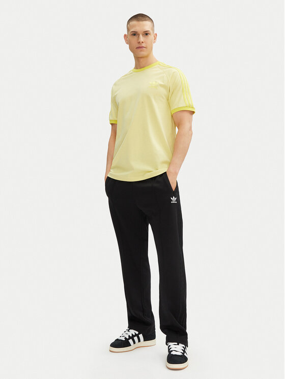 adidas adidas Тишърт adicolor Classics 3-Stripes JN7021 Жълт Slim Fit