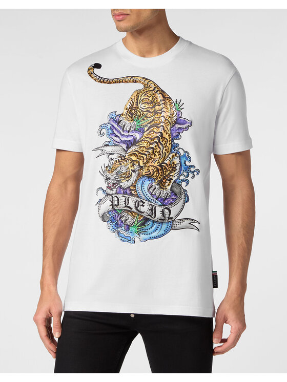 PHILIPP PLEIN PHILIPP PLEIN T-shirt 9609 Bianco Regular Fit