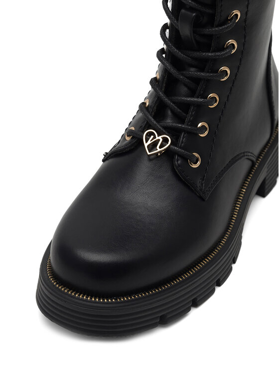 Nelli Blu Nelli Blu Schnürschuhe CS6139-01 Schwarz