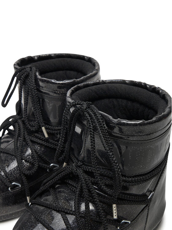 Moon Boot Moon Boot Hótaposó Icon Low Glitter 80D1409440 Fekete