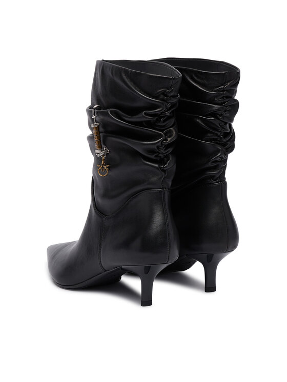 PINKO PINKO Боти Gloria 28 SD0629P003 Черен