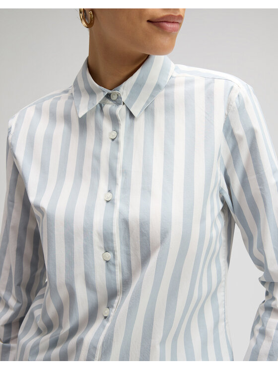Lee Lee Koszula POCKETLESS SHIRT Biały Regular Fit