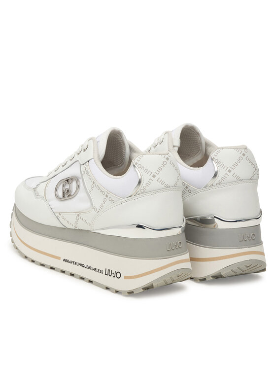 Liu Jo Liu Jo Sneakers Plus 01 BF5011 PX776 Alb