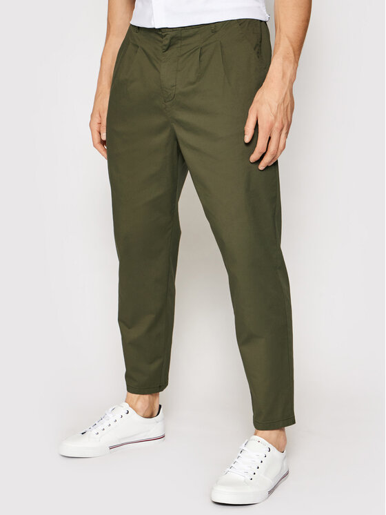 Only & Sons Only & Sons Chinos kelnes Dew 22019208 Žalia Regular Fit