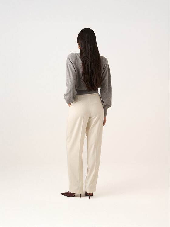 La Mania La Mania Kardigán BELLE Sivá Classic Fit