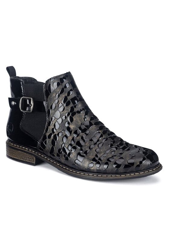 Rieker Rieker Botine Z4965-90 Negru
