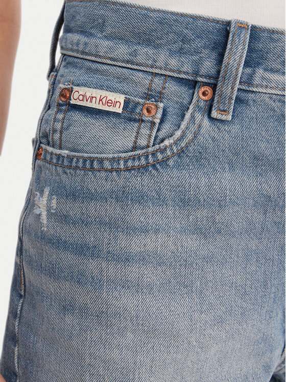 Calvin Klein Jeans Calvin Klein Jeans Džinsai LV047F717G Balta Straight Fit