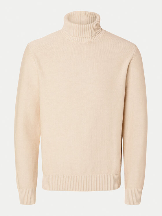 Selected Homme Selected Homme Dolčevita 16086644 Bež Regular Fit