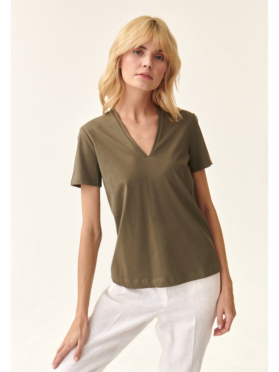 TATUUM TATUUM Halenka PARTA 1 Khaki Loose Fit