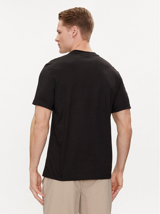 Calvin Klein Calvin Klein Tricou Linear Graphic K10K112482 Negru Regular Fit