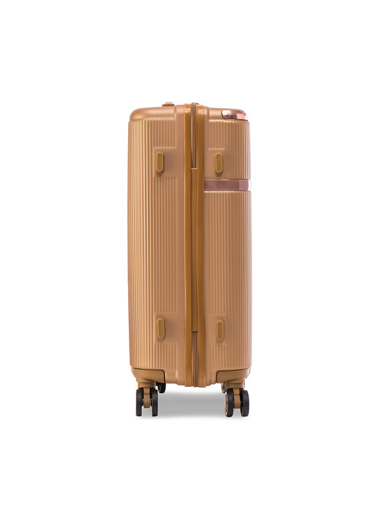 Semi Line Semi Line Μεσαία Βαλίτσα T5667-3 Χρυσό
