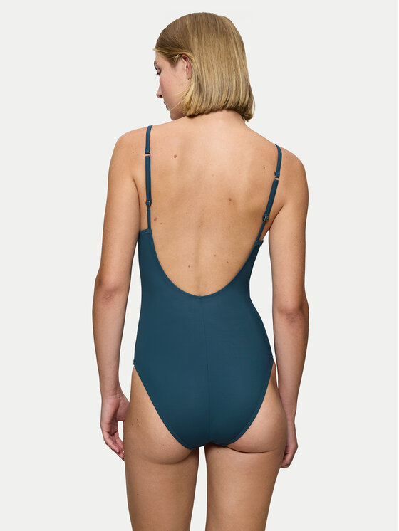 Triumph Triumph Jednodílné plavky Summer Twist 10222233 Tmavomodrá
